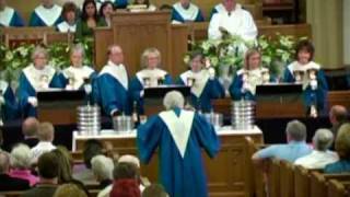 First Baptist Church of Colorado Springs  Overtones Bell Choir  Christ Arose [upl. by Seymour]