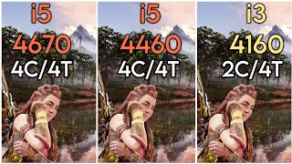 i5 4670 vs i5 4460 vs i3 4160  Test In 10 Games  How Much Difference [upl. by Carma]