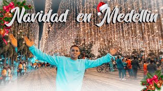 Así es la NAVIDAD en Medellín  Alumbrados de Medellín 2020 parte 1 [upl. by Tomkiel]