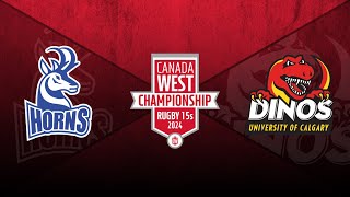 WRUG Lethbridge Pronghorns vs Calgary Dinos  Oct 20 2024 CW Bronze [upl. by Coulson782]