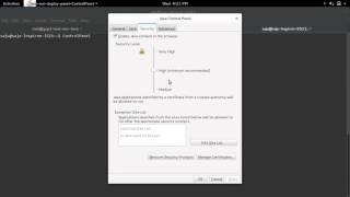 Fix Java Error Application Blocked by Security Settings Ubuntu [upl. by Oderfliw]