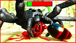 I BOUGHT SPIDER amp ATTACKED THE QUEEN  Roblox Ant Life [upl. by Defant269]