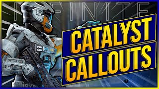 Halo Infinite Catalyst Map Callouts [upl. by Kannan]