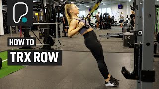 How To Do TRX Rows [upl. by Ielhsa]