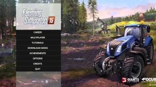 Como modificar partida de Farming Simulator 2015 una vez iniciada Trucos HD [upl. by Olim]