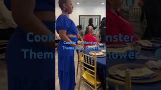 Cookie 🍪 Monster Theme Baby Shower babyshower cookiemonster videographer [upl. by Cornwall271]