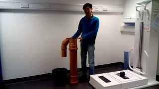 Limb volume measurement  custom made volumeter demo [upl. by Sol]