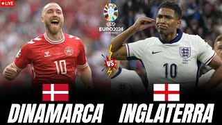 EURO 24 DINAMARCA 11 INGLATERRA  EM DIRETO [upl. by Arhoz]