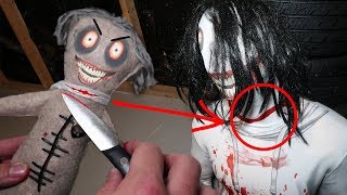 DO NOT MAKE A JEFF THE KILLER VOODOO DOLL AT 3AM I DID THIS TO HIM [upl. by Yeleek]