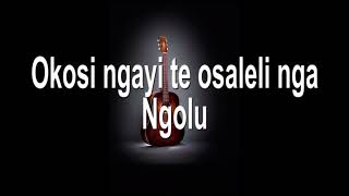 Moïse Mbiye akosi ngai te  lyric [upl. by Amalbena]