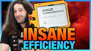 Crazy Efficient AMD Threadripper 7980X amp 7970X CPU Review amp Benchmarks [upl. by Vivian565]