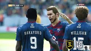 Livingston v Dundee FC Highlights  Scottish Premiership 202324  PES 21 [upl. by Dnana]