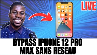 Iphone 12 Pro Max Ic Bypass Sans Réseau Avec Succès [upl. by Amahs]