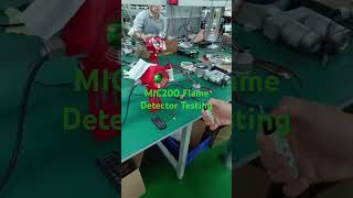 MIC200 Flame Detector for fire detection and prediction factory fire controlwarehouse monitor [upl. by Annawal]