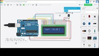 Temperature Sensing and Display with Arduino [upl. by Negah238]