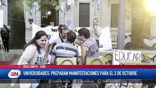 MARCHA FEDERAL UNIVERSITARIA CONFIRMARON QUE EN GUALEGUAYCHU HABRÁ MOVILIZACIÓN Y CLASE PÚBLICA [upl. by Lavro242]