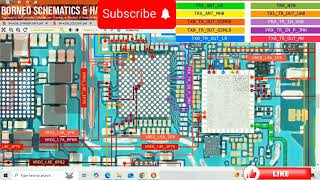 Samsung A23 5g A236 network and signal diagram  samsung a23 5g antenna ways and circuits borneo [upl. by Kcir]