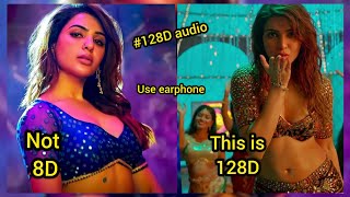 oo solriya mama 128D audio song  pushpa movie  andrea Jeremiah128D8daudiosongs [upl. by Ahcila]