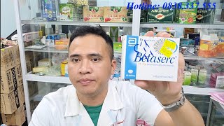 Hướng Dẫn Sử Dụng Thuốc Betaserc  Betahistine 16mg [upl. by Asilenna]