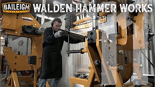 Baileigh TV Walden Hammer Works Episode 11 [upl. by Ahtekahs]