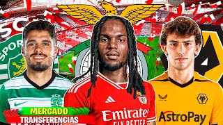 10 TRANSFERENCIAS CONFIRMADAS  RUMORES 2324 RSanches Benfica Neto Sporting  João Félix Wolves [upl. by Elsey]