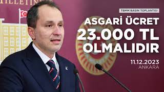 Asgari Ücret 23 Bin TL Olmalıdır [upl. by Anaerdna461]