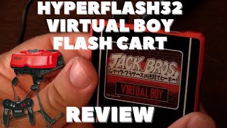 HyperFlash32 eInk Virtual Boy Flash Cart Review  Gamester81 [upl. by Maressa]