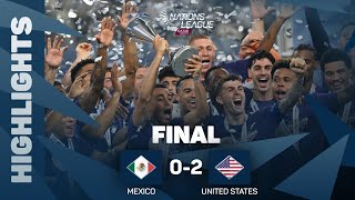 Highlights  Mexico vs United States  202324 Concacaf Nations League Final [upl. by Casaleggio]