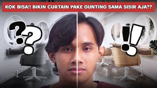 Tutorial Potong Rambut CURTAINS Korean Hairstyle  Kelas Cukur By Haijoel [upl. by Nnylsoj]