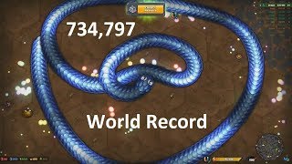 Littlebigsnakeio World Record 734797 [upl. by Thackeray]