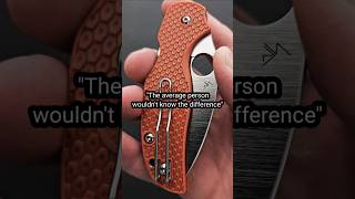 Which Blade Steel Has The BEST Edge Retention shorts youtubeshorts shortsvideo [upl. by Fabi338]