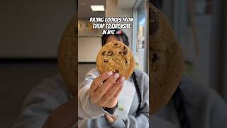 Rating cookies from cheap to expensive in NYC 🇺🇸 [upl. by Wulf]