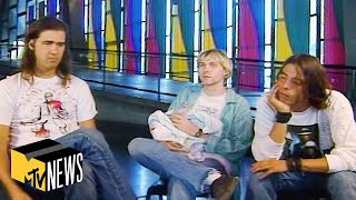 Nirvana in Seattle 1992 🎸 MTV Rewind [upl. by Ardy]