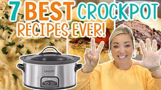 7 BEST EVER CROCKPOT RECIPES  EASY SLOW COOKER FALL RECIPES  MUST TRY EASY WEEKNIGHT DINNERS [upl. by King]