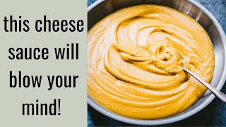 NUTFREE VEGAN CHEESE SAUCE  1 sauce 3 recipes [upl. by Renzo]