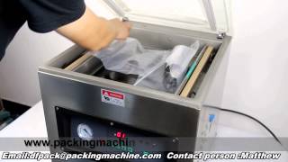 Vacuum packing machine DZ400 [upl. by Rodablas460]