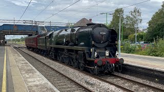 Colas 70810 in Crewe HS top n tail freight  British India Line heads to Southall Wcr 6723 [upl. by Robinson]