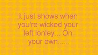 wicked no one mourns the wicked lyrics [upl. by Donell]