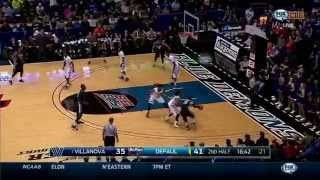 Arcidiaconos Big SecondHalf Leads Villanova Over DePaul [upl. by Otnas638]