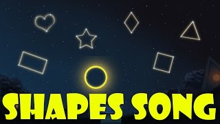 Shapes song  shapes song for children [upl. by Ariaic]