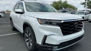 2024 Honda Pilot Touring  Platinum White Pearl  Walkaround [upl. by Warrenne]