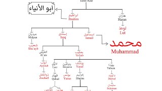 Stammbau der Propheten  Von Adam bis Muhammad ﷺ [upl. by Quiteri]