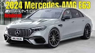 New 2024 Mercedes AMG E 63 W214 Rendered [upl. by Anahcra]