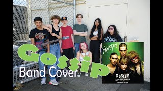 Gossip  Måneskin ft Tom Morello  Live Band Cover by teen band Grease Fire [upl. by Htenywg]