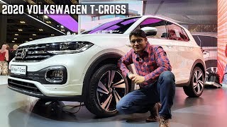 Volkswagen TCross Premium SUV India Full Detailed Review  Latest Features Interior  VW TCross [upl. by Josselyn]