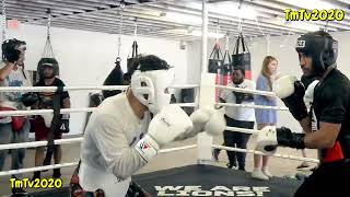 Oklahoma Pro BOXERS Pull Up On Coach Hector  Street King Boxing Gym Grand Opening In TulsaOklahoma [upl. by Augustin]