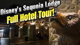 A Full Tour Of Disney’s Sequoia Lodge Hotel Disneyland Paris  Full Resort amp Room Tour [upl. by Aelak]