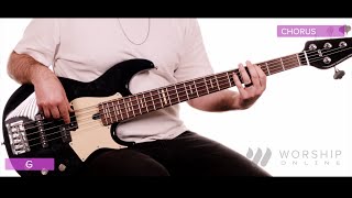 Yet Not I But Through Christ In Me  CityAlight  Bass Guitar Tutorial [upl. by Eintihw]