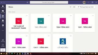 CÁCH LẤY MÃ CODE CỦA LỚP HỌC TRONG TEAMS GỬI CHO HỌC SINH VÀ GIÁO VIÊN TỰ VÀO NHÓM [upl. by Annig]