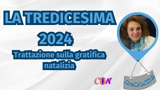 Stipendi LA TREDICESIMA 2024 [upl. by Eecart235]